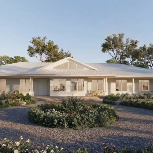 Modern rural home design by TDM Design